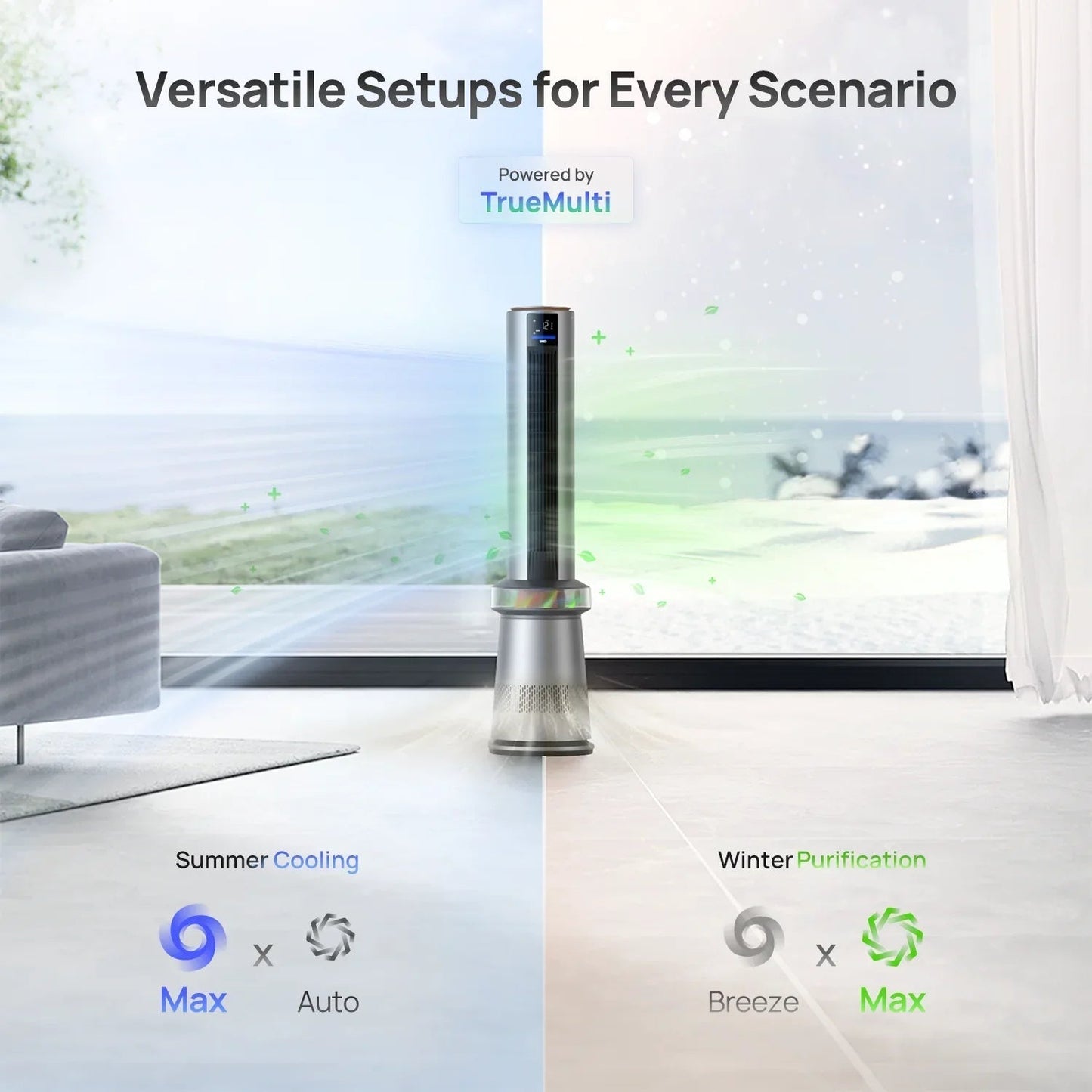 Air Purifier Tower Fan MC710S - DREO
